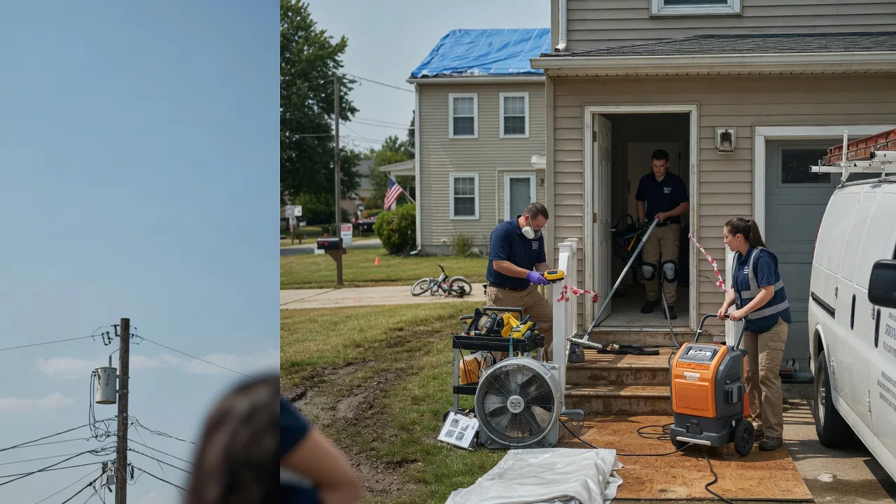 Water Damage Repair in Port Jefferson, OH near me